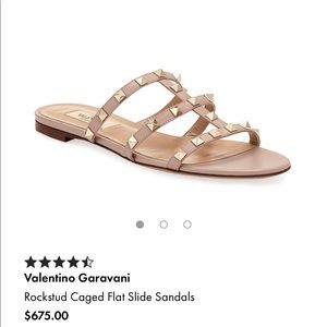 Valentino Rockstud sandals 37.5- brand new